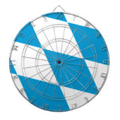 Dartboard mit der Flagge Bayerns, Deutschland Dartscheibe (vorne)