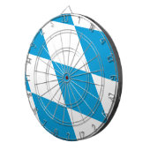 Dartboard mit der Flagge Bayerns, Deutschland Dartscheibe (Vorderseite rechts)