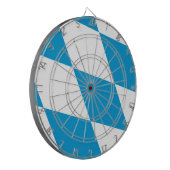 Dartboard mit der Flagge Bayerns, Deutschland Dartscheibe (Vorderseite Links)