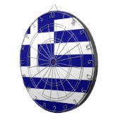 Dartboard mit der Flagge Griechenlands Dartscheibe (Vorderseite rechts)