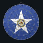 Dartboard mit Flag in Houston City, USA Dartscheibe<br><div class="desc">Fügen Sie Ihrem Spielzimmer eine Touch Houston Stolz mit unserem exklusiven Dartboard mit der Flagge von Houston hinzu! Dieses Dart-Board wurde für Funktionalität und Stil konzipiert und ist mehr als nur ein Spielaccessoire. Es ist eine Feier des Houston-Erbes und eine einzigartige Art, Ihren Stolz auf die Stadt zu zeigen. Das...</div>
