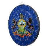 Dartboard mit Flag Pennsylvania, USA Dartscheibe (Vorderseite rechts)