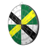 Dartboard mit Flag von Monterey City, USA Dartscheibe (Vorderseite rechts)