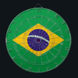 Dartboard mit Flagge Brasiliens Dartscheibe<br><div class="desc">Erhöhen Sie Ihren Spielraum mit unserem exklusiven Dartboard mit der Flagge Brasiliens! Dieses mit viel Liebe zum Detail gestaltete Dart-Board ist mehr als nur ein Gaming-Accessoire; es ist eine Feier der pulsierenden brasilianischen Kultur und des lebhaften Wettbewerbs. Das auffallende Design zeigt deutlich die ikonische brasilianische Flagge, was dieses Dartboard zu...</div>