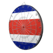 Dartboard mit Flagge Costa Ricas Dartscheibe (Vorderseite rechts)