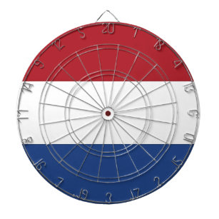 Dartboard mit Flagge der Niederlande Dartscheibe