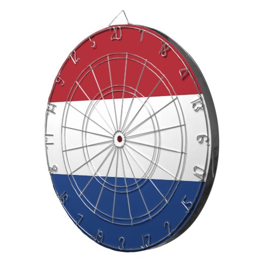 Dartboard mit Flagge der Niederlande Dartscheibe (Vorderseite rechts)