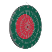 Dartboard mit Flagge in Bangladesch Dartscheibe (Vorderseite Links)