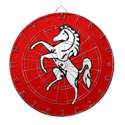 Dartboard mit Flagge von Kent, England Dartscheibe (vorne)