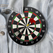 Dartboard mit Pfeil Button (Beispiel)