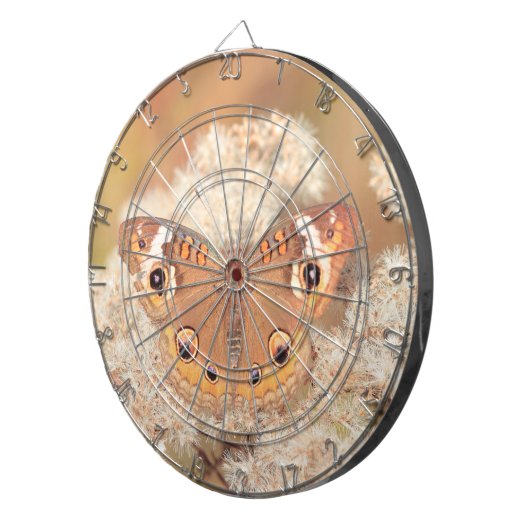 Dartboard mit Schmetterling Dartscheibe (Vorderseite rechts)