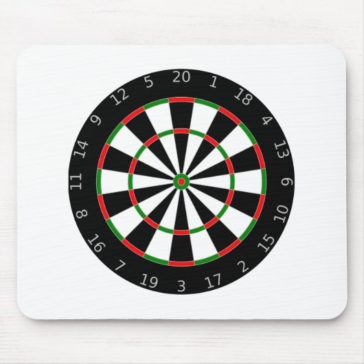 Dartboard Mousepad (Vorne)