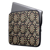 Dartboard-Muster, Laptopschutzhülle (Vorderseite Links)