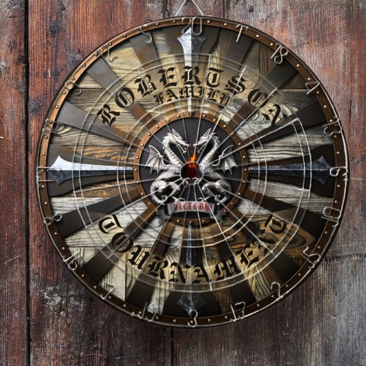 Dartboard - Name der mittelalterlichen Fantasiespi Dartscheibe