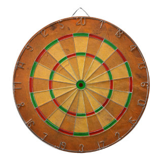 DARTBOARD ORANGE WORT AUSSICHTEN DARTSCHEIBE