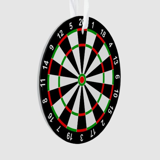 Dartboard Ornament (Vorderseite)