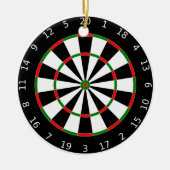 Dartboard-Ornament Keramikornament (Vorne)