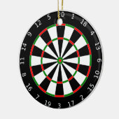 Dartboard-Ornament Keramikornament (Links)