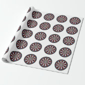 Dartboard-Packpapier Geschenkpapier (Ungerollt)