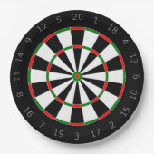 Dartboard-PapierTeller Pappteller (Vorderseite)