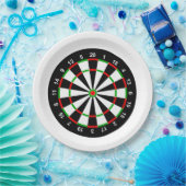Dartboard Pappteller (Party)