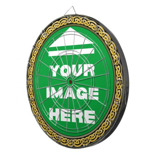 Dartboard - Personalisiert - Bild hinzufügen / Tex Dartscheibe (Vorderseite rechts)