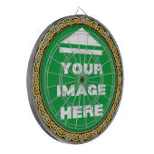 Dartboard - Personalisiert - Bild hinzufügen / Tex Dartscheibe (Vorderseite Links)