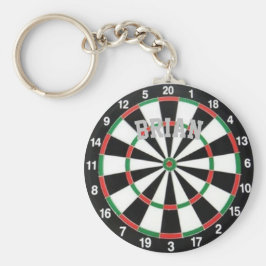 Dartboard Personalisierter Schlüsselanhänger
