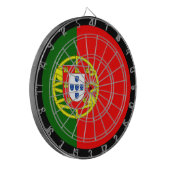 Dartboard & Portugal/Spielbrett Dartscheibe (Vorderseite Links)