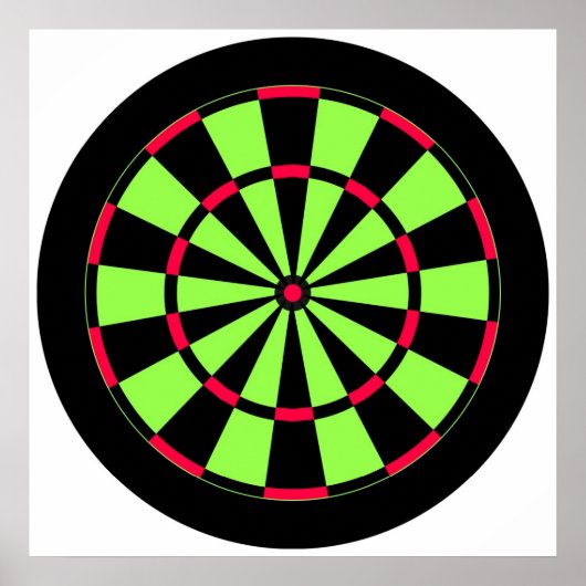 Dartboard Poster (Vorne)