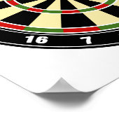 Dartboard Poster (Ecke)