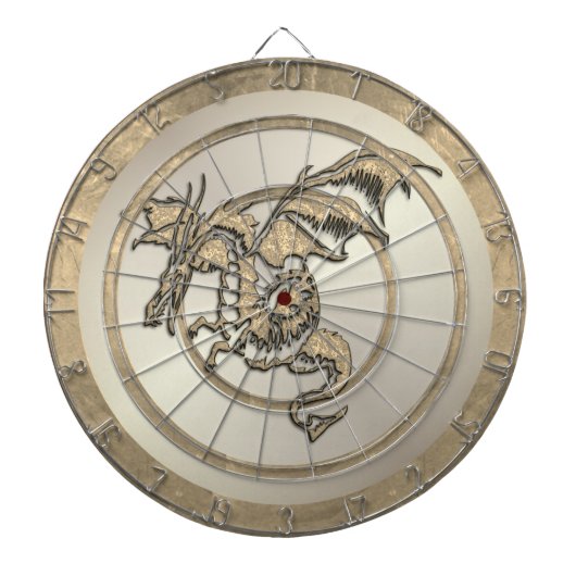Dartboard-Regel für Golddrache Dartscheibe (vorne)