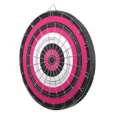 Dartboard/Rosa und Schwarz Dartscheibe (Vorderseite rechts)