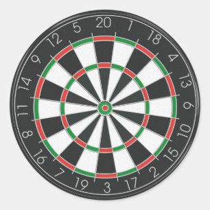 Dartboard Runder Aufkleber