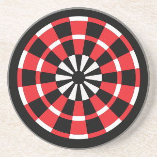 Dartboard Sandstein Untersetzer