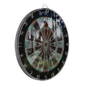 DARTBOARD - SASKATCH IN HOLZEN DARTSCHEIBE (Vorderseite Links)