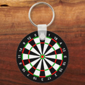 Dartboard Schlüsselanhänger (Vorderseite)