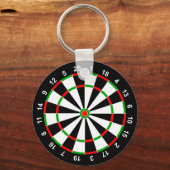 Dartboard Schlüsselanhänger (Vorderseite)