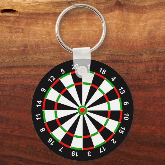 Dartboard Schlüsselanhänger (Vorderseite)