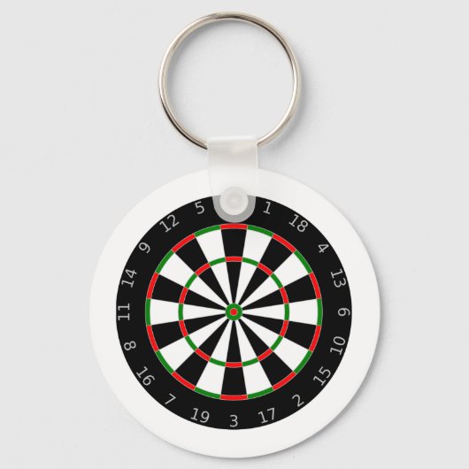 Dartboard Schlüsselanhänger (Vorderseite)