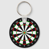 Dartboard Schlüsselanhänger (Vorderseite)