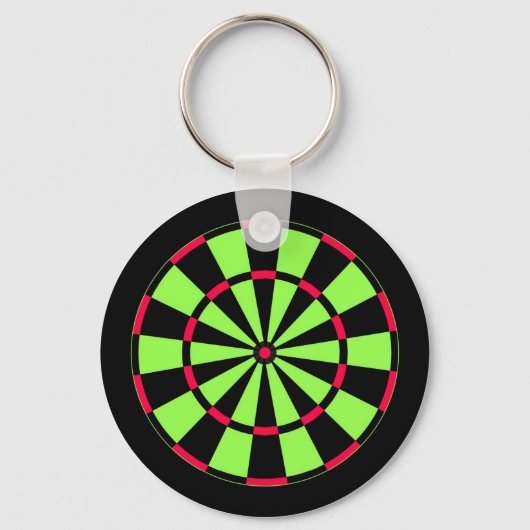 Dartboard Schlüsselanhänger (Vorderseite)