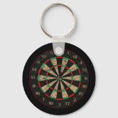 Dartboard-Schlüsselkette Schlüsselanhänger (Vorderseite)