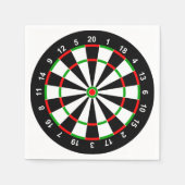 Dartboard Serviette (Vorderseite)