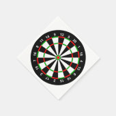 Dartboard Serviette (Ecke)