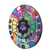 Dartboard-Set für mehrere Farben Dartscheibe (Vorderseite rechts)