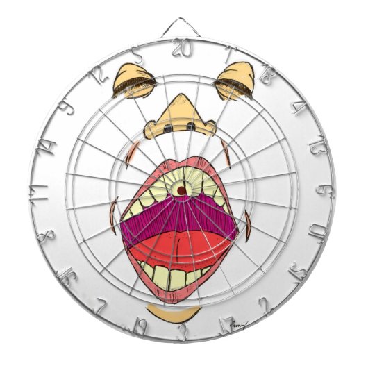 Dartboard "Shout" Dartscheibe (vorne)