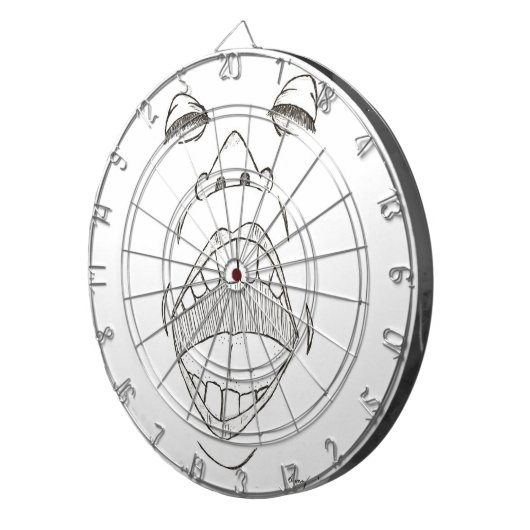 Dartboard "Shout" Dartscheibe (Vorderseite rechts)