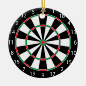 DARTBOARD! (Spiel der Pfeile) ~ Keramikornament (Vorne)