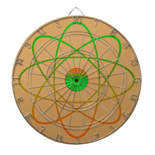 Dartboard, Tan Dartscheibe (vorne)